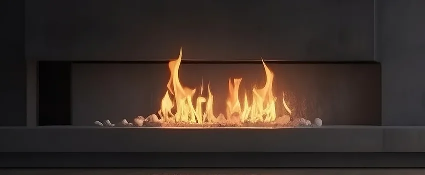 B-Vent Gas Fireplace Installation in North Canton, OH