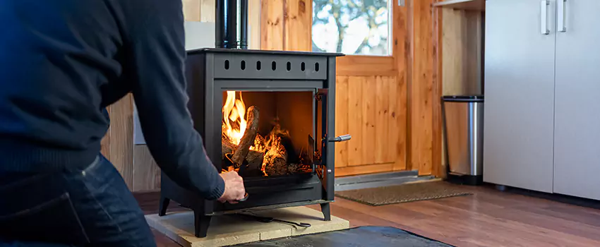 Open Hearth Wood Fireplace Installation in North Canton, OH