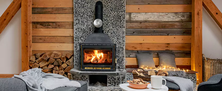 Thelin Hearth Products Direct Vent Gas Stove Fireplace Inspection in North Canton, Ohio